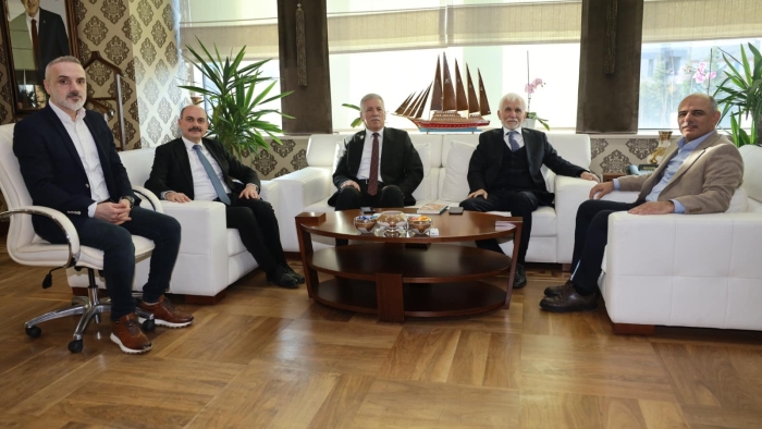Başkan Söğüt, Orhan Alimoğlu’nu ağırladı